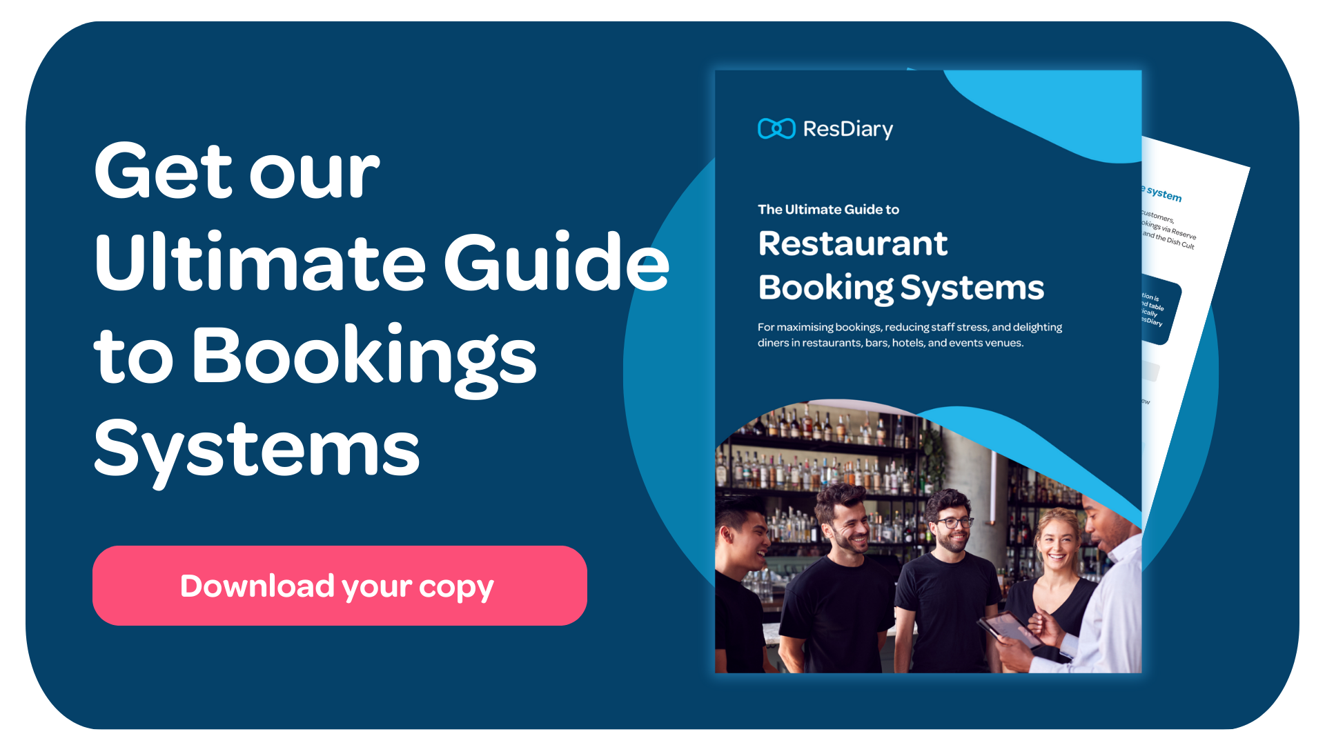 Download ResDiary's Ultimate Guide to Restaurant Booking Systems