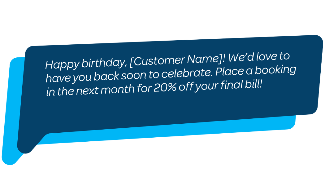 Birthdays and special occasions SMS Text