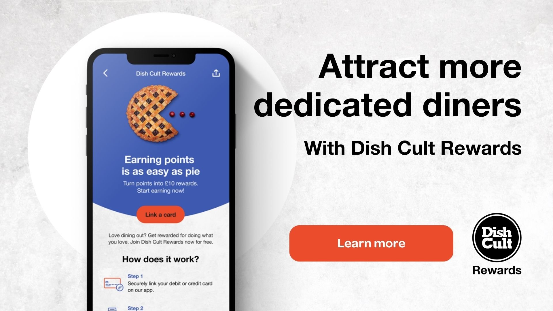Attract more dedicated diners with Dish Cult Rewards