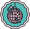 DMN_Stickers_v01_Disco Ball