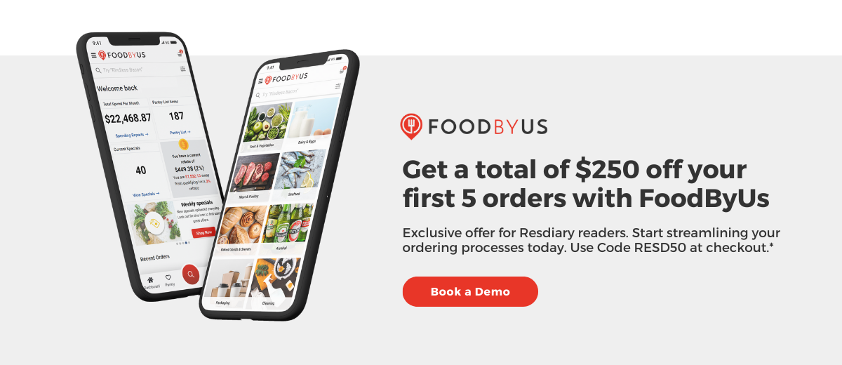 FoodByUs x ResDiary Partnership Banner (Offer)