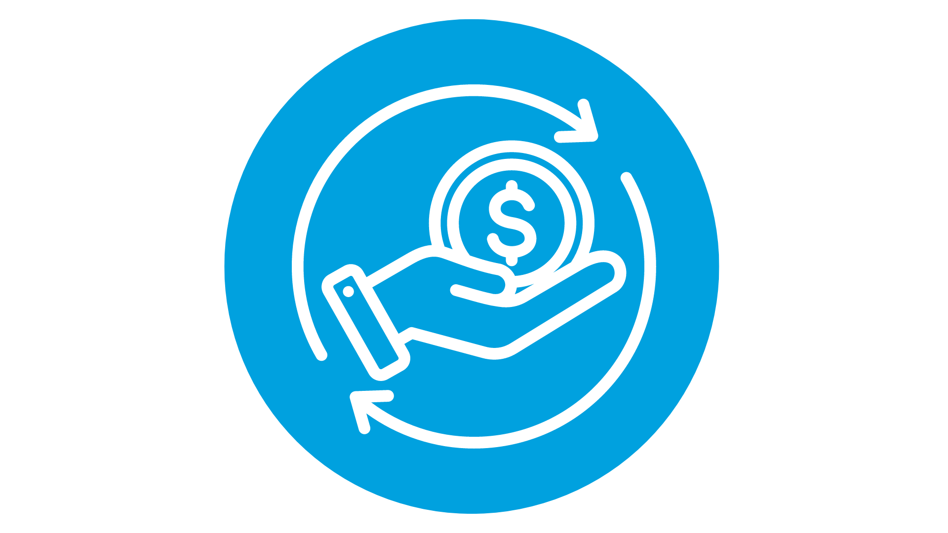 Integrated payment icon