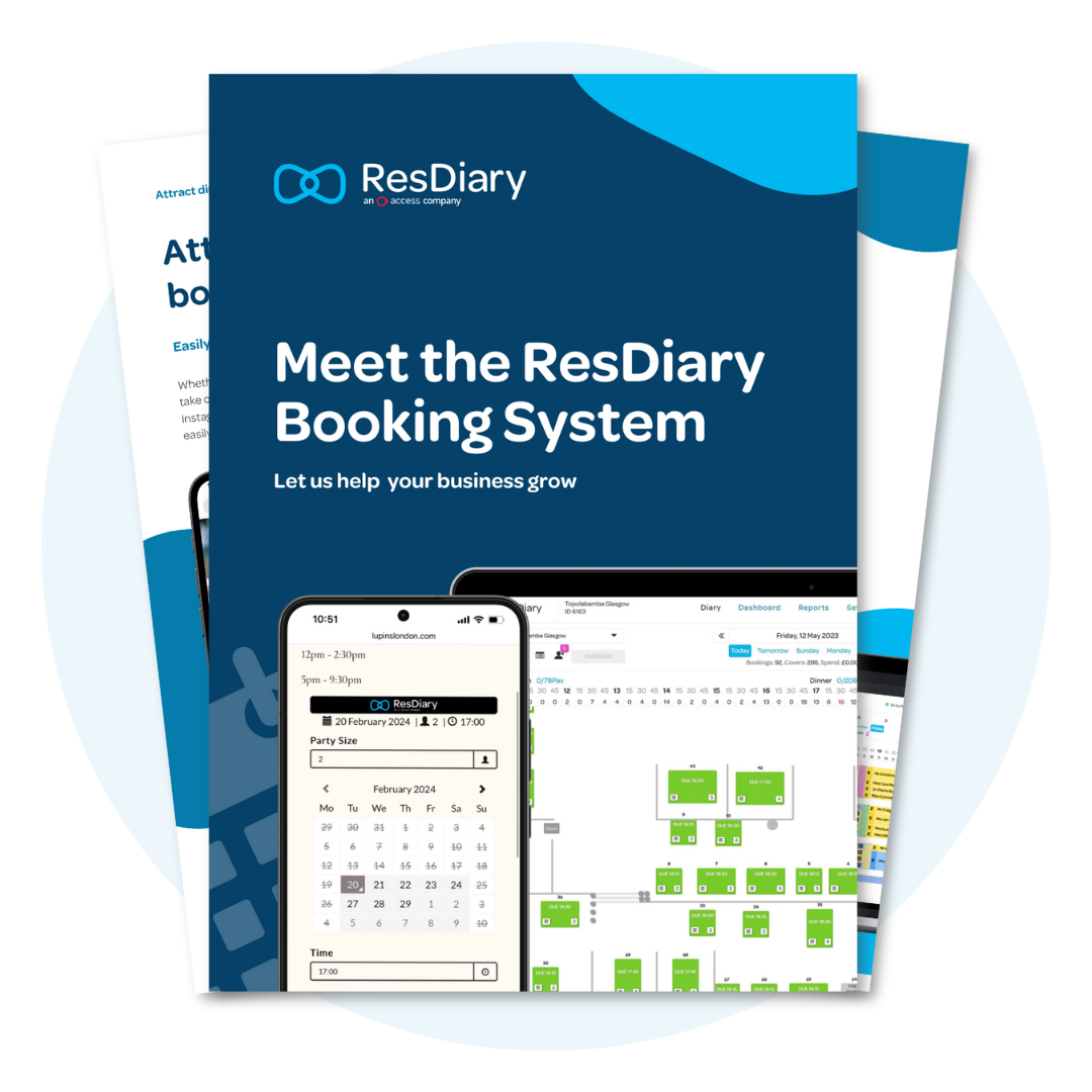 Meet the ResDiary Booking & Table Management System (1)