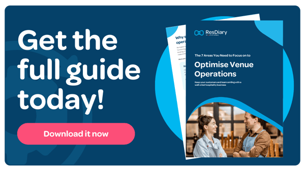 ResDiary Optimise Operations Guide Download CTA