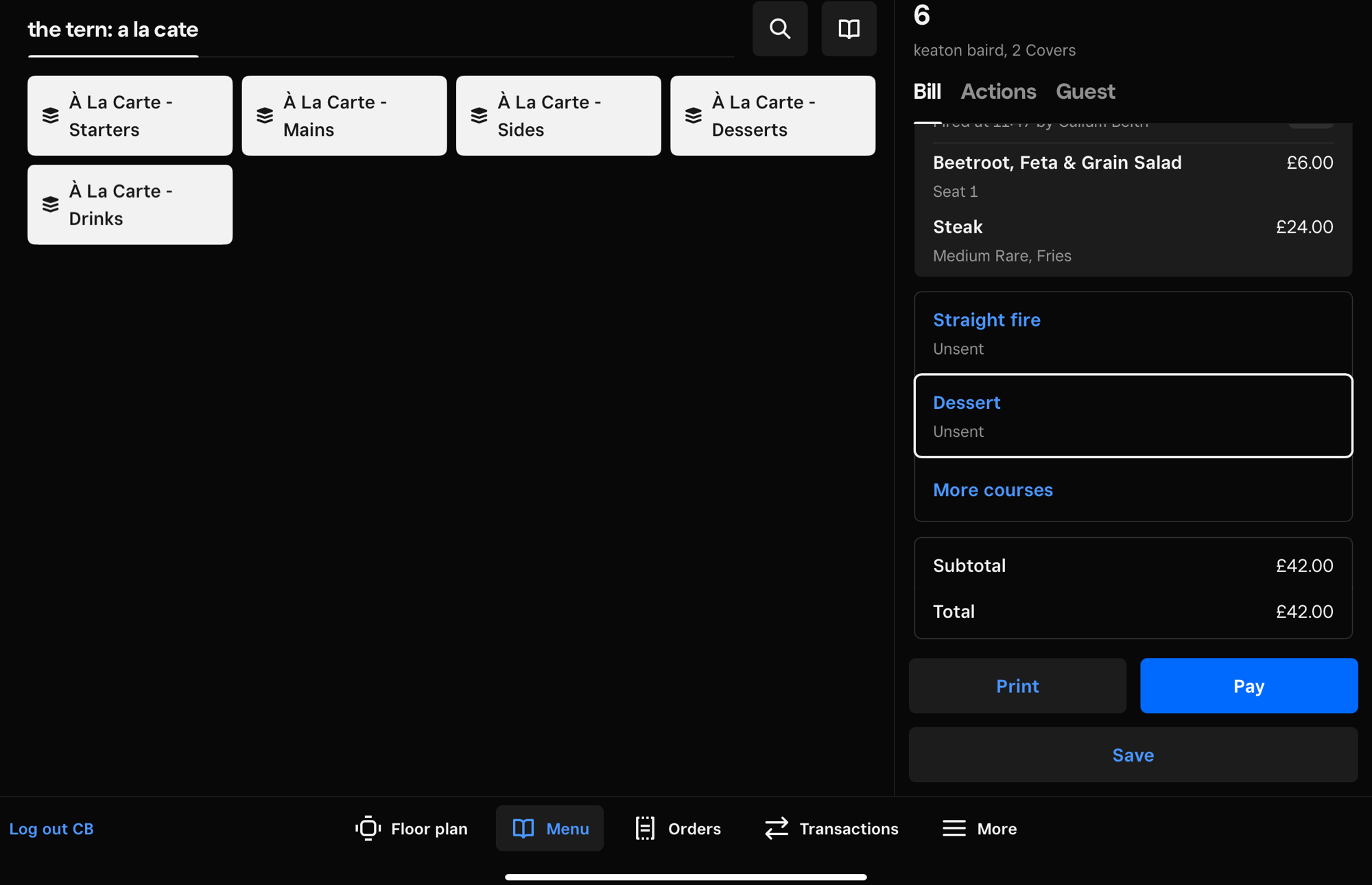 Square and ResDiary Integration 2-1