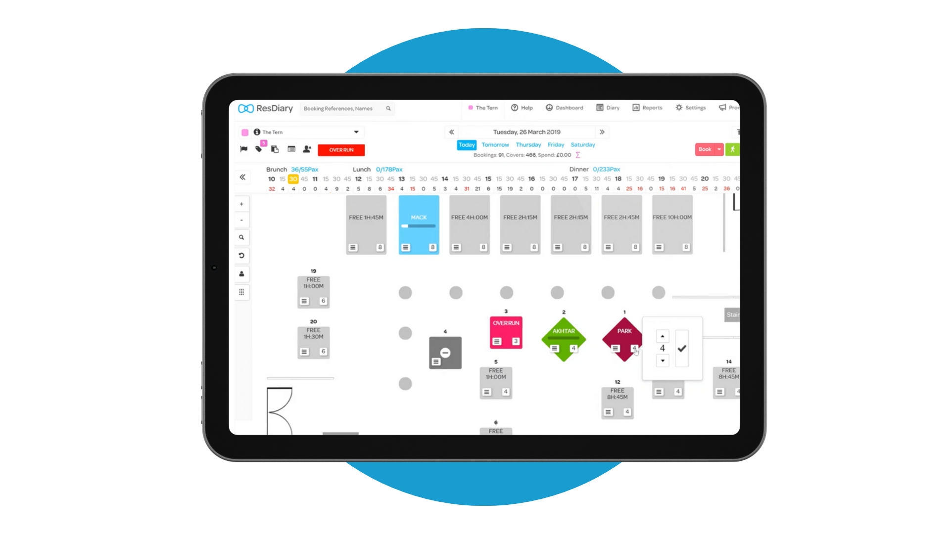 Table management systems