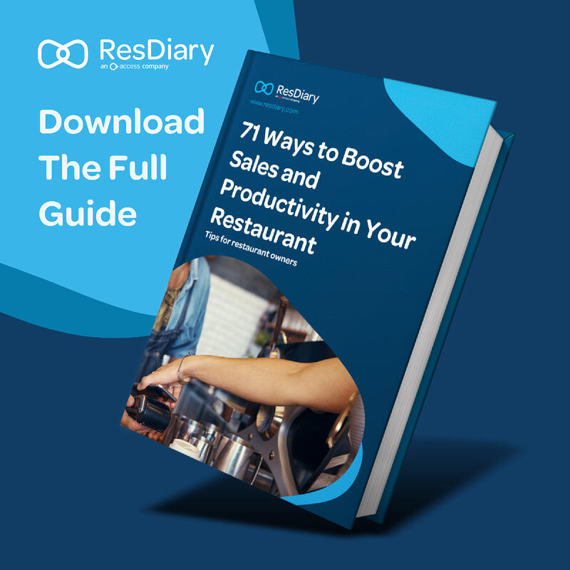 How to increase sales in restaurant