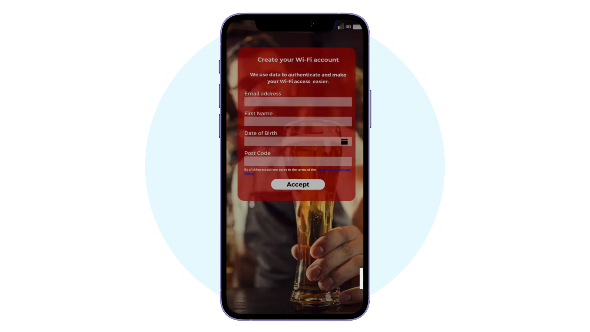 Wireless Social Restaurant App
