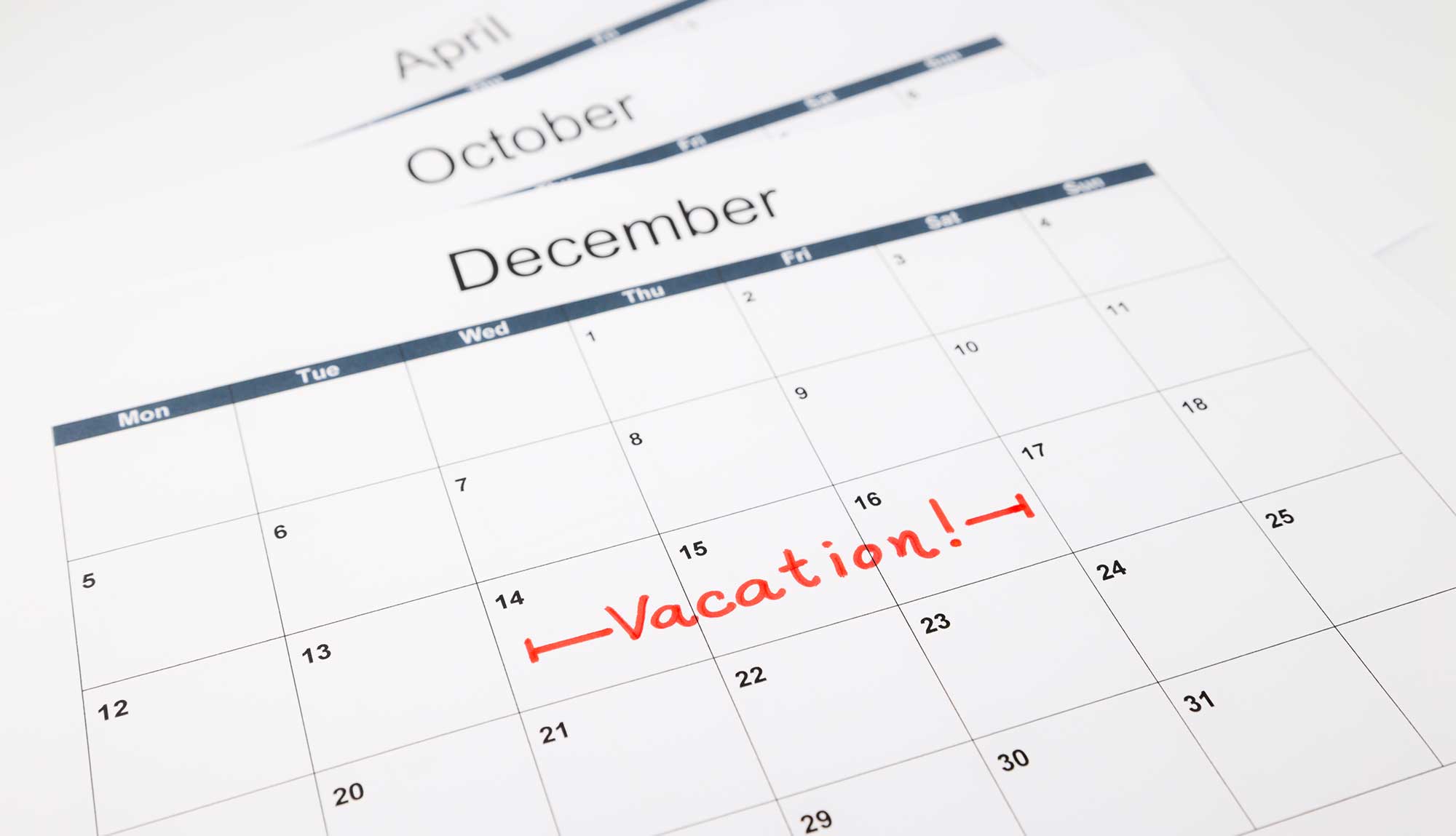 When Should You Take Holidays In Your Hospitality Business?