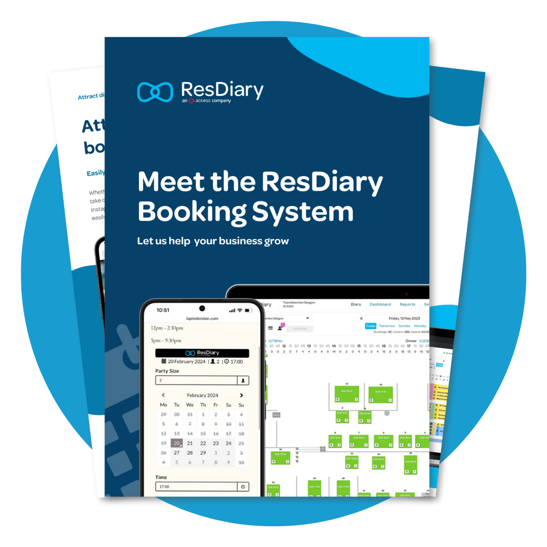 Meet the ResDiary Booking & Table Management System