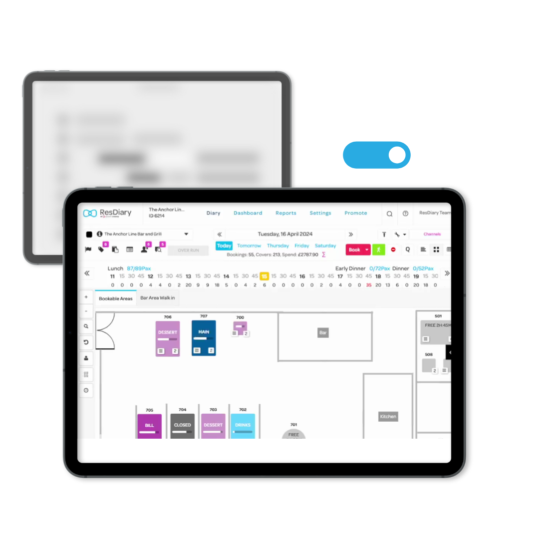 SevenRooms Reservations: Switch to ResDiary Booking System